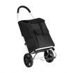 Shopping Cart Trolley Bag Dolly Foldable Grocery Aluminium Waterproof Wheeled Storage Market Utility Granny Black