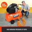 Portable 50L 3HP Electric Air Compressor Tank Direct Drive Pump Inflator