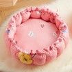 Pumpkin Nest Kennel Adjustable PP Cotton Pet Cat Dog Bed 70x70cm