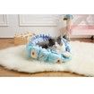 Pumpkin Nest Kennel Adjustable PP Cotton Pet Cat Dog Bed 70x70cm