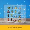 Large Acrylic Bakery Cake Display Cabinet Donuts Cupcake Pastries 4 Tier 5mm Thick