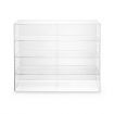 Large Acrylic Bakery Cake Display Cabinet Donuts Cupcake Pastries 4 Tier 5mm Thick