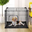 Petscene L Size Wire Dog Cat Cage Crate Pet Enclosure 940x700x760mm