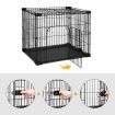 Petscene L Size Wire Dog Cat Cage Crate Pet Enclosure 940x700x760mm