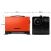 12V Diesel Air Heater All in One 8kW Parking Heater with LCD Remote Control Black and Red