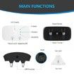 Upgraded Rechargeable Bark Collar; Adjustable Modes; Exclusive Easy Touch Interface - Buttons on Front of Device to Adjust While Being Worn