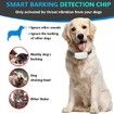 Upgraded Rechargeable Bark Collar; Adjustable Modes; Exclusive Easy Touch Interface - Buttons on Front of Device to Adjust While Being Worn