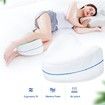 Leg Knee Foam Support Pillow Soothing Pain Relief for Sciatica, Back, Hips, Knees, Joints & Pregnancy