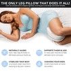 Leg Knee Foam Support Pillow Soothing Pain Relief for Sciatica, Back, Hips, Knees, Joints & Pregnancy