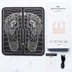 EMS Electric Foot Stimulator Massager Mat USB rechargable with Remote Control