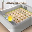 Digital Fully Automatic Egg Incubator 36-120 Eggs Poultry Hatcher Chicken Duck Bird Auto Turning