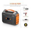Portable 70200mAh 100W Solar Generator Power Station Battery Backup