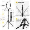 480 LED 18" Dimmable LED Ring Light Adjustable with Stand for Makeup Photo Studio