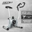 Excercise Bike Stationary Belt Bicycle Spin Gym Trainer Indoor Cycling Pedal Exerciser Cardio Equipment Grey