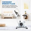 Excercise Bike Stationary Belt Bicycle Spin Gym Trainer Indoor Cycling Pedal Exerciser Cardio Equipment Grey