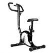 Excercise Bike Stationary Belt Bicycle Spin Home Gym Trainer Indoor Cycling Pedal Exerciser Aerobic Equipment Black