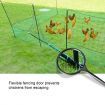 Chicken Fence Poultry Net Ducks Netting Geese Fencing Hens Mesh Coop 15 Posts 30m x 1.25m