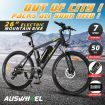 Auswheel 26" Electric Bike eBike Mountain Bicycle 36V 250W Brushless Motor 7 Speed Shifter