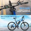 Auswheel 27.5" Electric Bike eBike Mountain Bicycle 36V 250W Brushless Motor 7 Speed Shifter