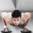 Pushup Stands Pushup Bars Pushup Handles with Round Base - Staunchly Stand on The Ground - Non-Slip