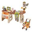 65 Accessories Kids Pretend Role Play Shop Grocery Supermarket Toy Set with Trolley