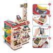 48 Pieces Preschool Kids Pretend Play Shop Grocery Supermarket with Trolley