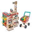 48 Pieces Preschool Kids Pretend Play Shop Grocery Supermarket with Trolley