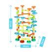 DIY Marble Run Race Maze Game Marble Coater Track Toy Set 70cm Tall