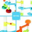 DIY Marble Run Race Maze Game Marble Coater Track Toy Set 70cm Tall