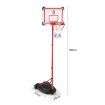 2m Portable Adjustable Basketball Stand Hoop System for Kids w/ Basketball