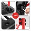 2m Portable Adjustable Basketball Stand Hoop System for Kids w/ Basketball