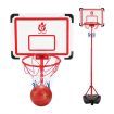 2m Portable Adjustable Basketball Stand Hoop System for Kids w/ Basketball