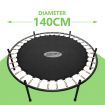Genki 55" Kids Trampoline with Safety Enclosure Net
