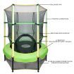 Genki 55" Kids Trampoline with Safety Enclosure Net
