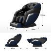 HOMASA Blue Full Body Massage Chair Zero Gravity Recliner