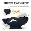 HOMASA Blue Full Body Massage Chair Zero Gravity Recliner