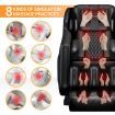 HOMASA Blue Full Body Massage Chair Zero Gravity Recliner