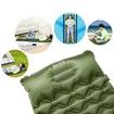 NACATIN LY - 75 Air Mattress Water Toy Inflatable Portable Sleeping Pad Bed Integral Pillow Manual Air Pump Camping Nap