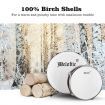 Melodic 5 Piece Drum Kit for Children Kids w/ Kick Pedal Cymbals Stool Drumsticks Red
