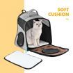 Petscene Dog Cat Crate Pet Carrier Cage Puppy Kitten Bubble Backpack Grey