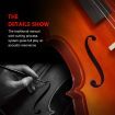 Melodic Full-size 4/4 Cello Outfit with Carrying Case