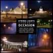 Deluxe Outdoor Solar Lights Garden Lamp Post