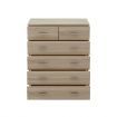 6 Chest of Drawers Tallboy Storage Bedroom Cabinet Oak