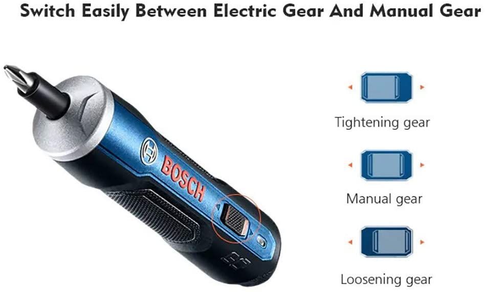Bosch Electric Screwdriver, Autoday 3.6V Smart 6 Modes Adjustable