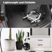 Shopping Cart Foldable Trolley Grocery Bag Waterproof Aluminium Waterproof Wheeled Storage Market Utility Granny Grey