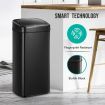 40L Sensor Bin Auto Rubbish Bin Recycle Trash Can Touch Free Kitchen Garbage Bin