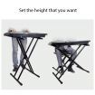 Melodic Adjustable Keyboard Stand Portable Piano Stool X-Shaped Bench Seat Set