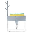 Soap Dispenser for Kitchen + Sponge Holder 2-in-1 - Innovative Design - Premium Quality Dish Soap Dispenser - Counter Top Sink Dispenser BPA free