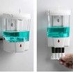 700ML Touchless Automatic Induction Soap Dispenser, Wall-Mounted Automatic Induction Sterilization