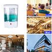700ML Touchless Automatic Induction Soap Dispenser, Wall-Mounted Automatic Induction Sterilization